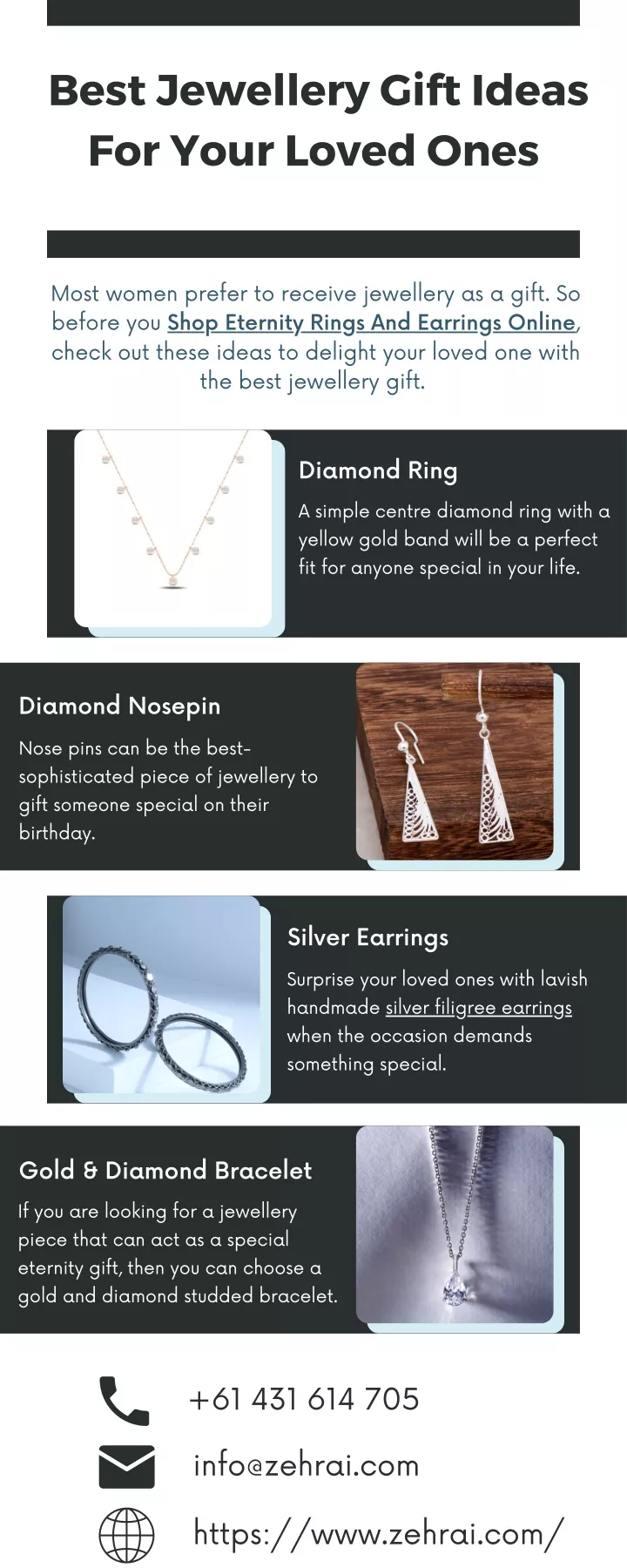 best jewellery gift ideas for your loved ones