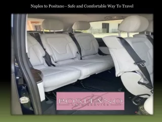 naples to positano safe and comfortable