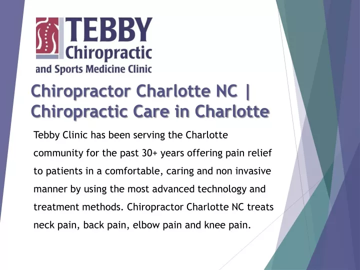 chiropractor charlotte nc chiropractic care in charlotte