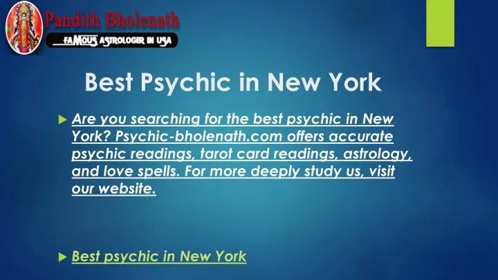 best psychic in new york