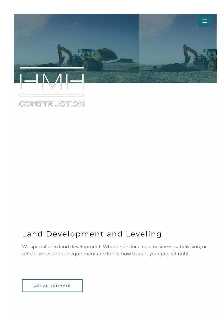 land development and leveling