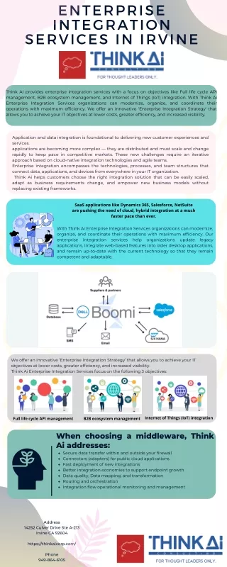 enterprise integration services in irvine