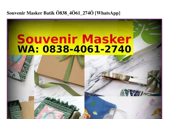 souvenir masker batik 838 4 61 274 whatsapp