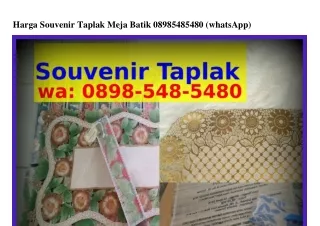 Harga Souvenir Taplak Meja Batik Ô898~548~548Ô{WA}