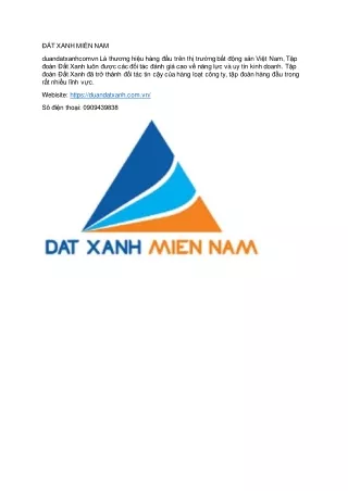 t xanh mi n nam