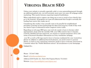 virginia beach seo
