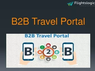 b2b travel portal