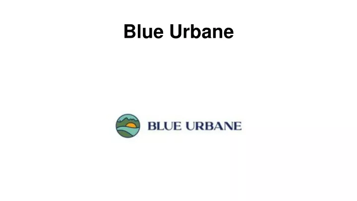 blue urbane