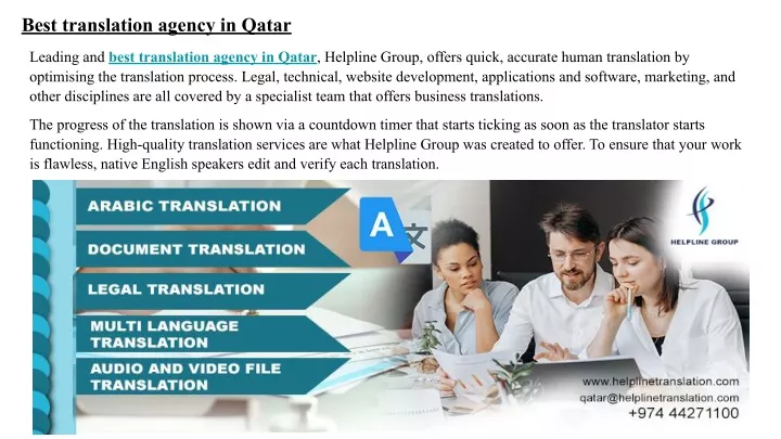 best translation agency in qatar