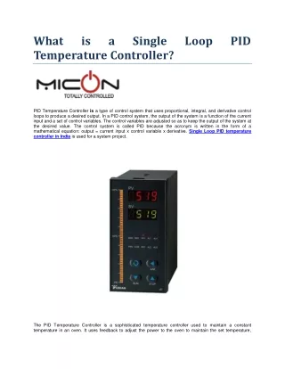 what temperature controller