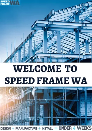 Extra-Ordinary Metal Frame House Perth- Speed Frame WA