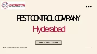 Xperts pest control  Hyderabad - Pest control company