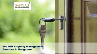 Top NRI Property Management Services in Bangalore