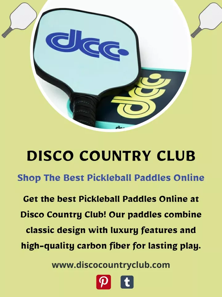 disco country club shop the best pickleball