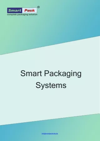 smart packaging systems
