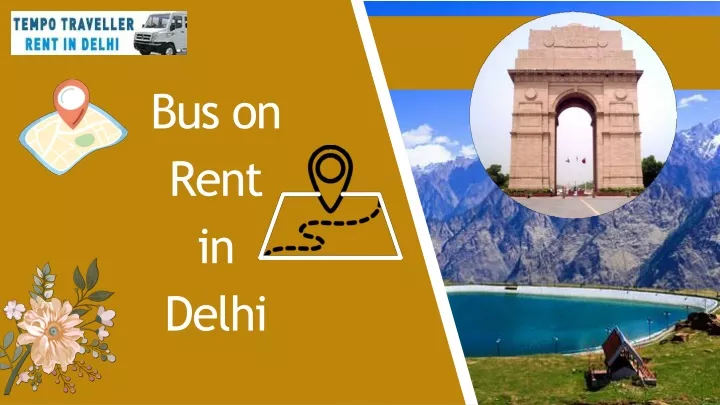 bus on rent in delhi