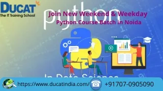 join new weekend weekday python course batch