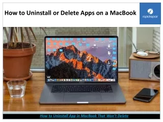 How to Uninstall App in MacBook That Won’t Delete