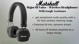 Major III Voice – Wireless Headphones