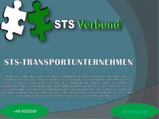 STS-Transportunternehmen