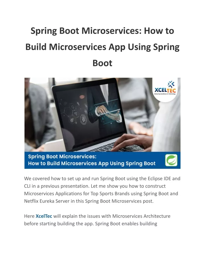 spring boot microservices how to