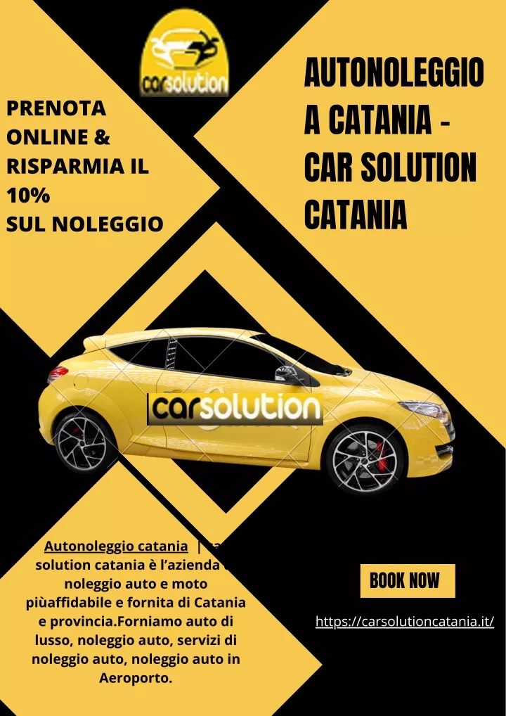 autonoleggio a catania car solution catania