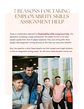 7 reasons for taking employability skills