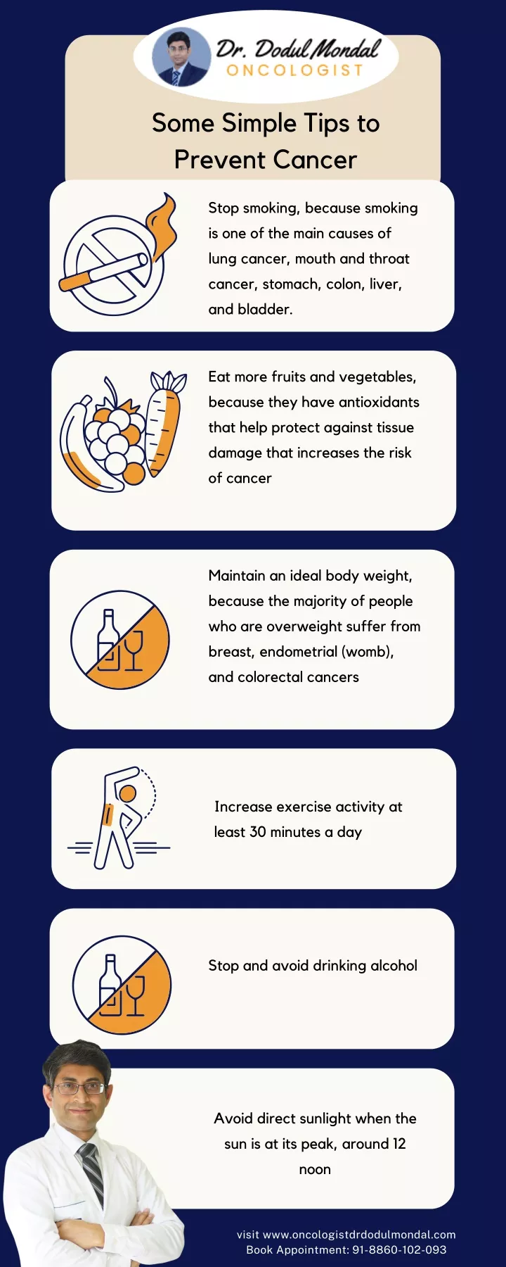 some simple tips to prevent cancer
