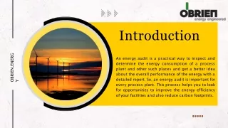 Get a Detailed Audit Report for Better Energy Performance