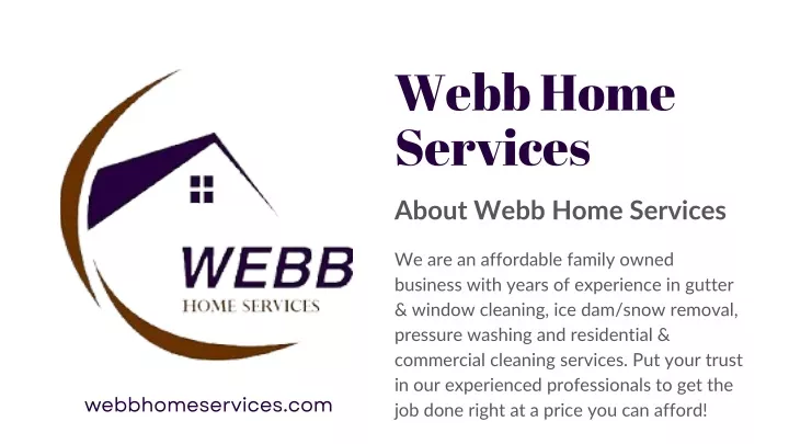 webb home services