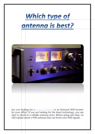 are you looking for a tactical antenna