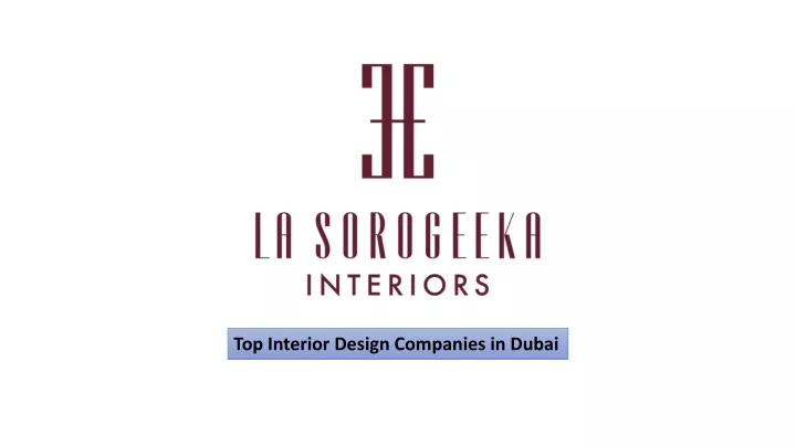 top interior design companies in dubai