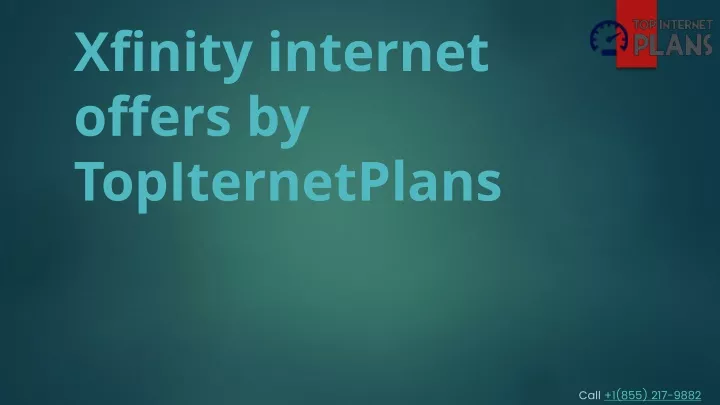 xfinity internet offers by topiternetplans