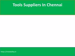 tools suppliers in chennai