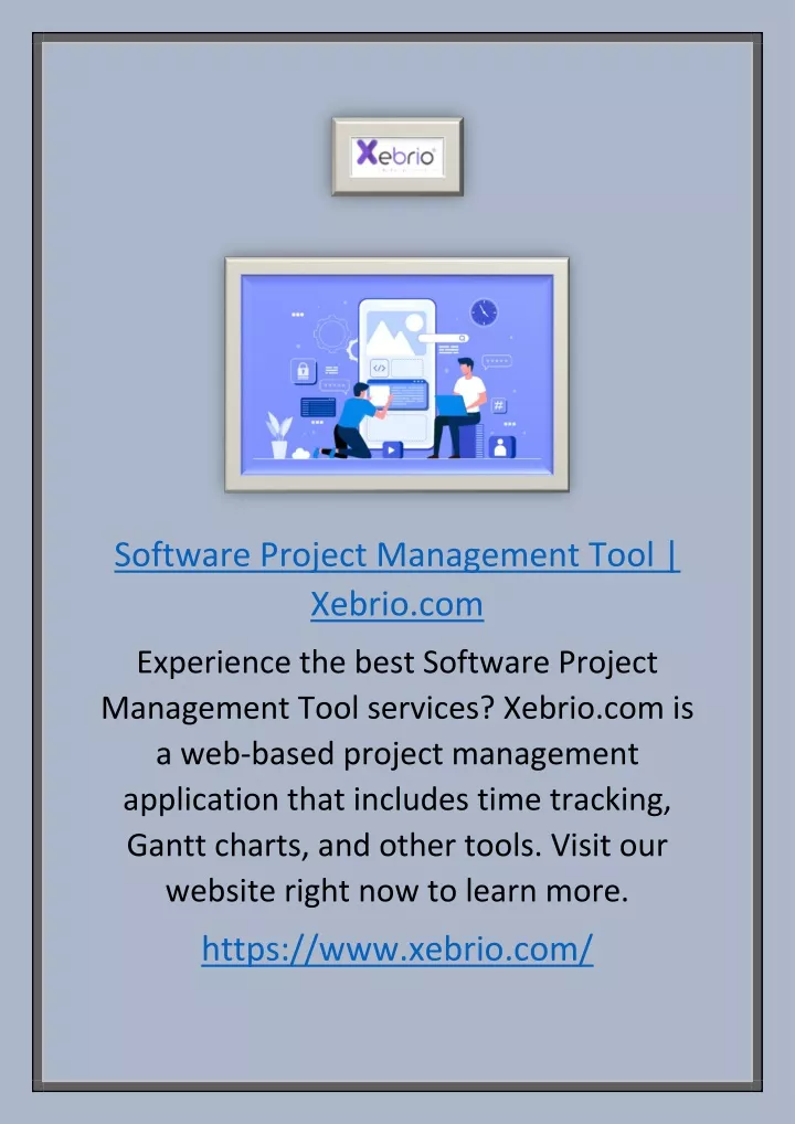 ppt-software-project-management-tool-xebrio-powerpoint