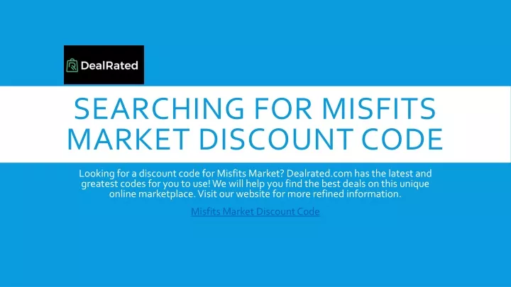 searching for misfits market discount code