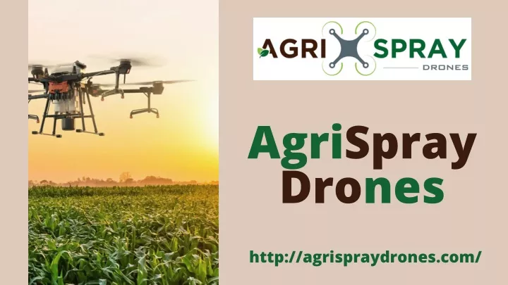 agrispray drones