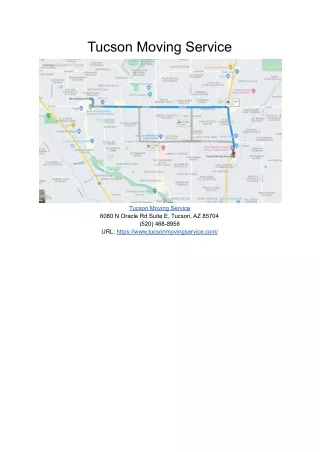 tucson moving service
