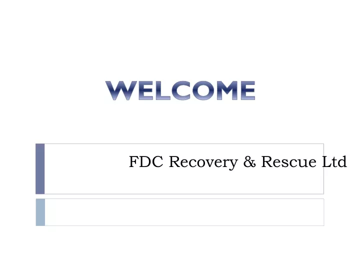 fdc recovery rescue ltd