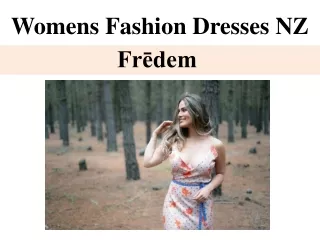 Womens Fashion Dresses NZ