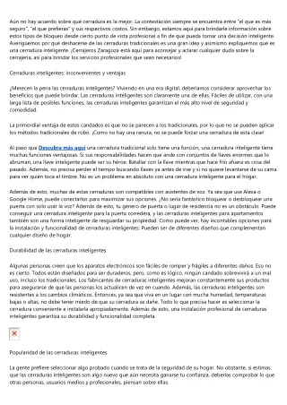 Cerraduras inteligentes VS Cerraduras Tradicionales