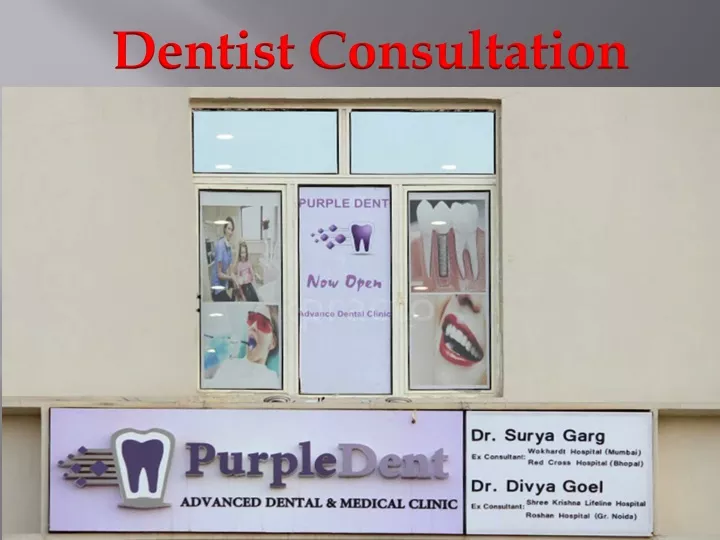 dentist consultation