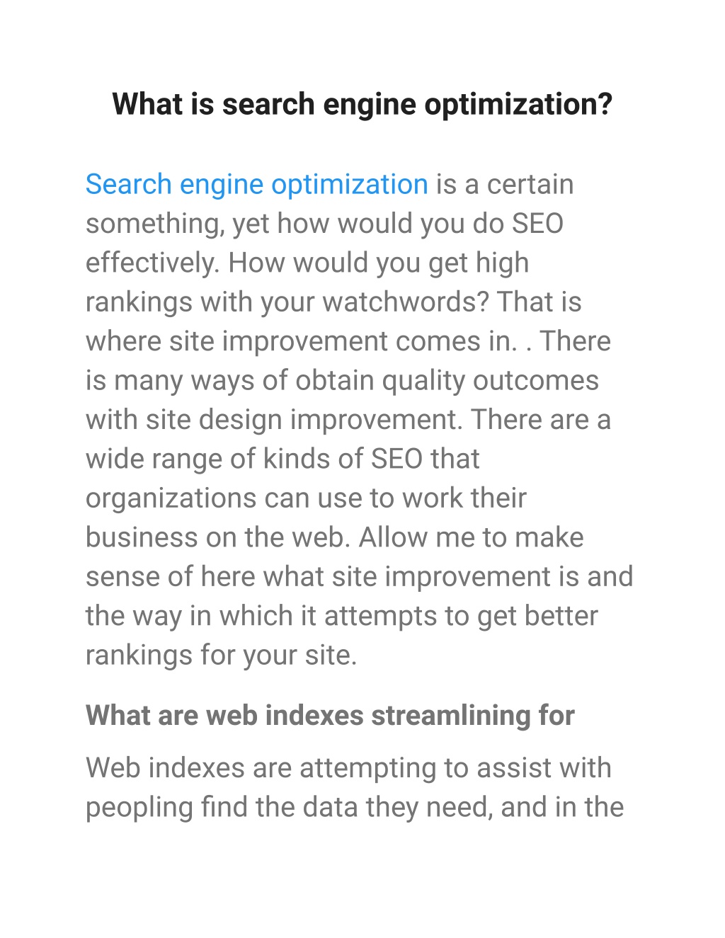 PPT - What is search engine optimization (1) PowerPoint Presentation ...