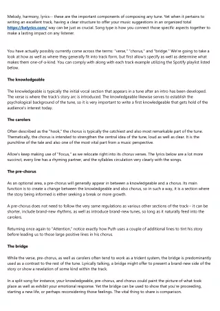 3 kinds of track types and also their primary usages