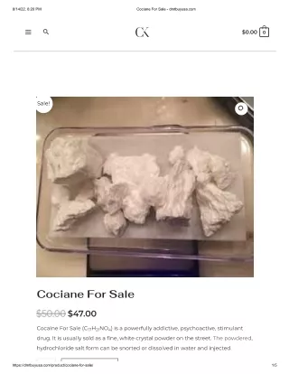 Cociane For Sale - dmtbuyusa.com