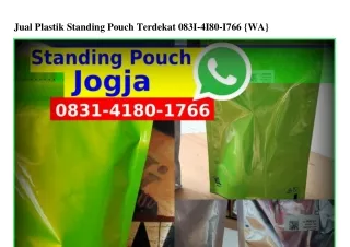 Jual Plastik Standing Pouch Terdekat Ô8ЗI_4I8Ô_Iᜪ66{WA}