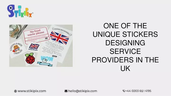 one of the unique stickers designing service providers in the uk