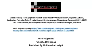 Military Test Equipment Market