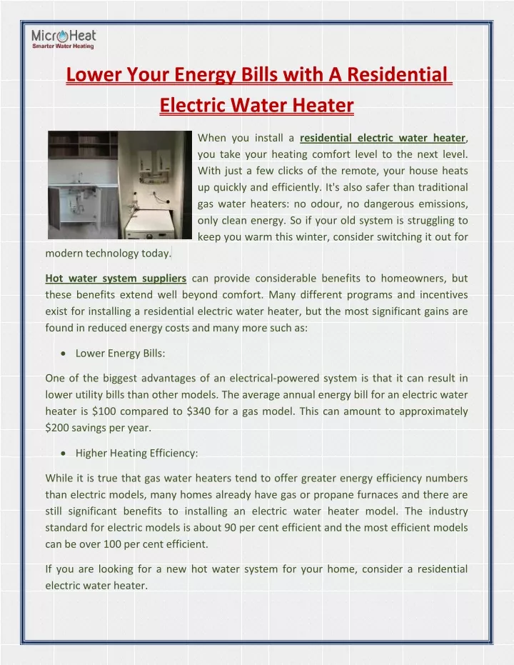 lower your energy bills with a residential