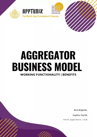 Advantages and Working Functionality of the Aggregator Business Model